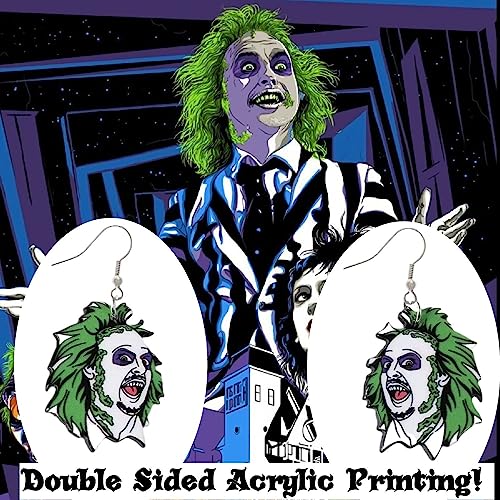 Betelgeuse Lightweight Acrylic Earrings for Women, Cosplay, Halloween, Comicon. Beetle Earrings3