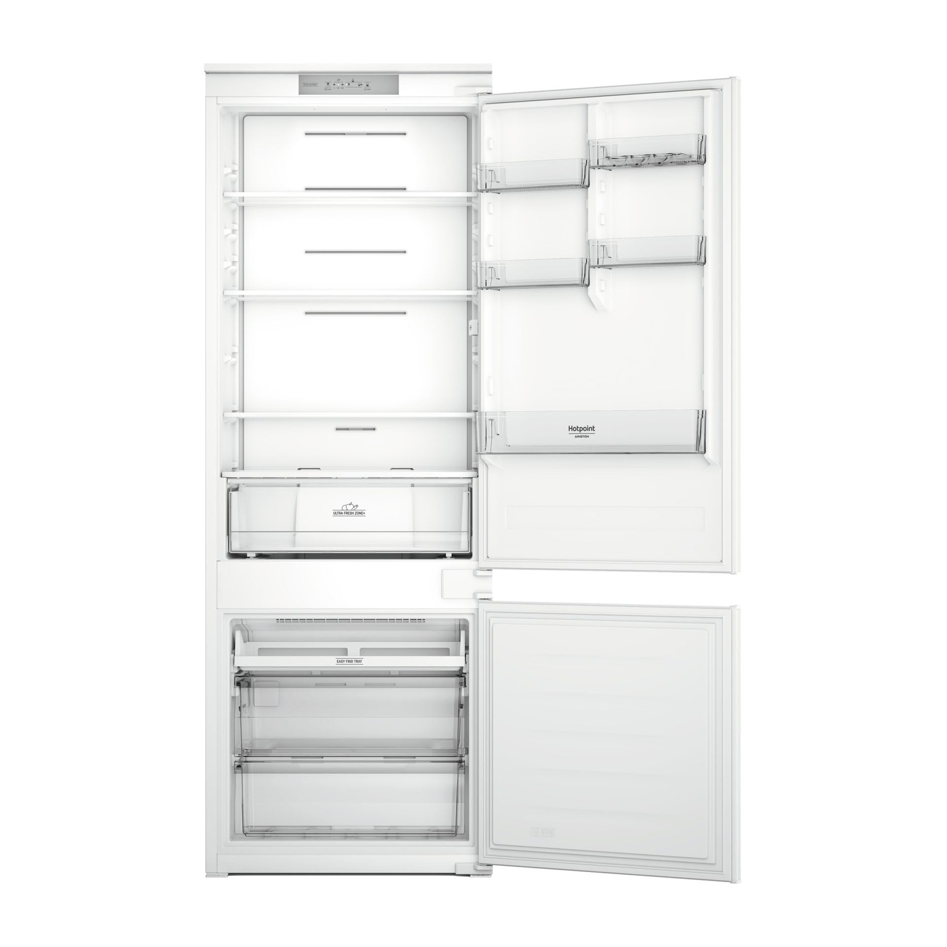 Frigorifero combinato da incasso Hotpoint: - HA SP70 T111