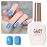 GAOY Blue Gel Nail Polish, 16ml Soak Off Gel Polish, UV Light Cure for Nail Art DIY Manicure at Home, 2453 Celestial Blue