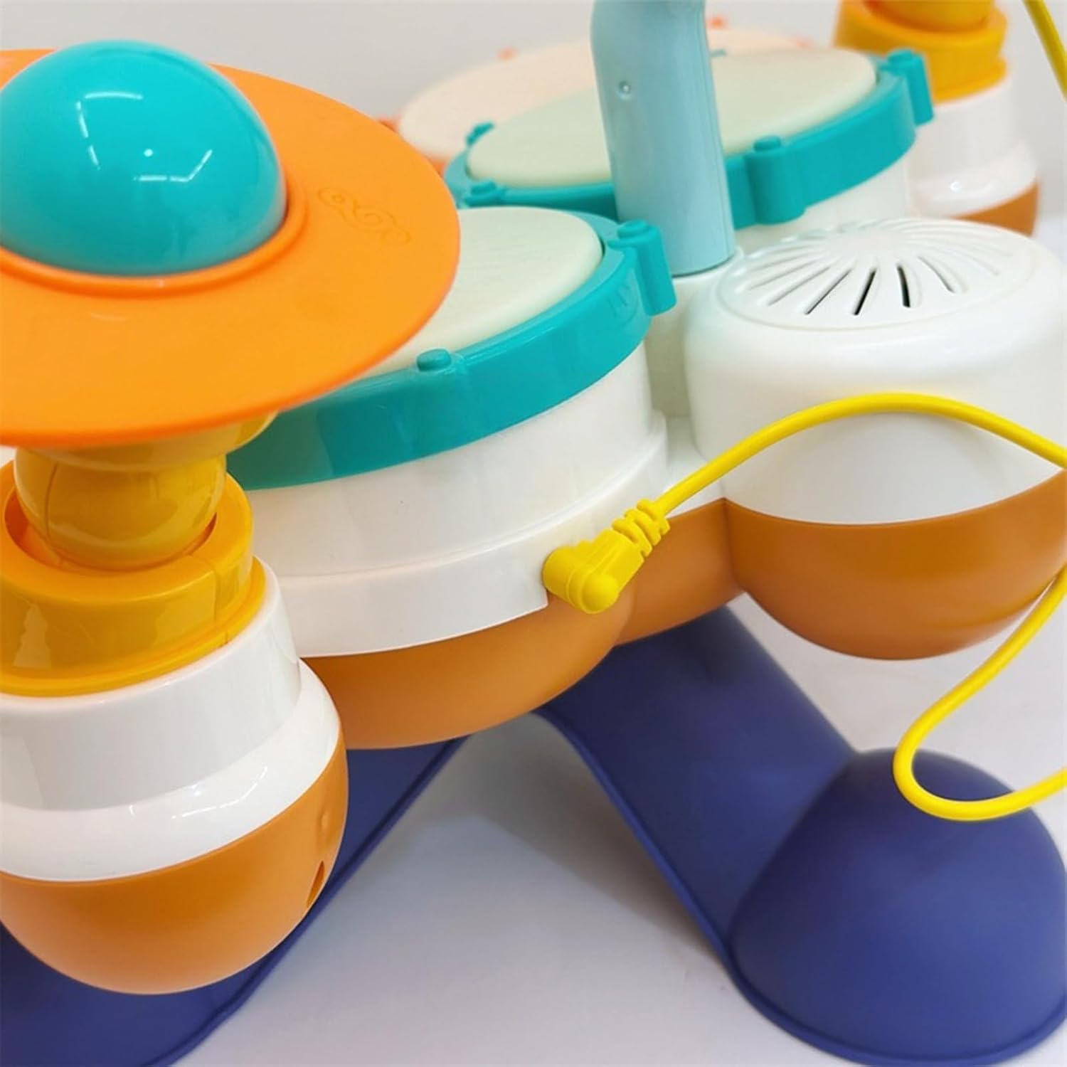 Boys Drum Set, Portable Adjustable Kit, Interactive Musical Instrument Toy, Play Drum for Children Girls Preschool Daycare Home Travel Halloween Party, Lightweight, Easy Setup for Music Learning