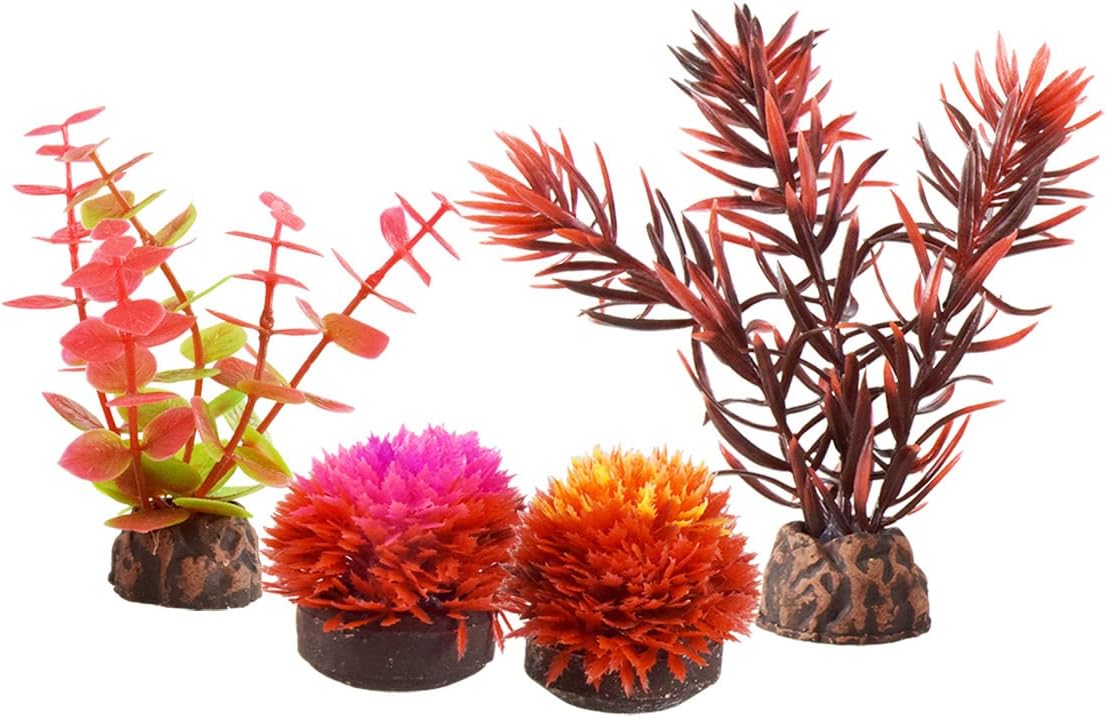 Underwater Treasures Foreground Plant Set – Red