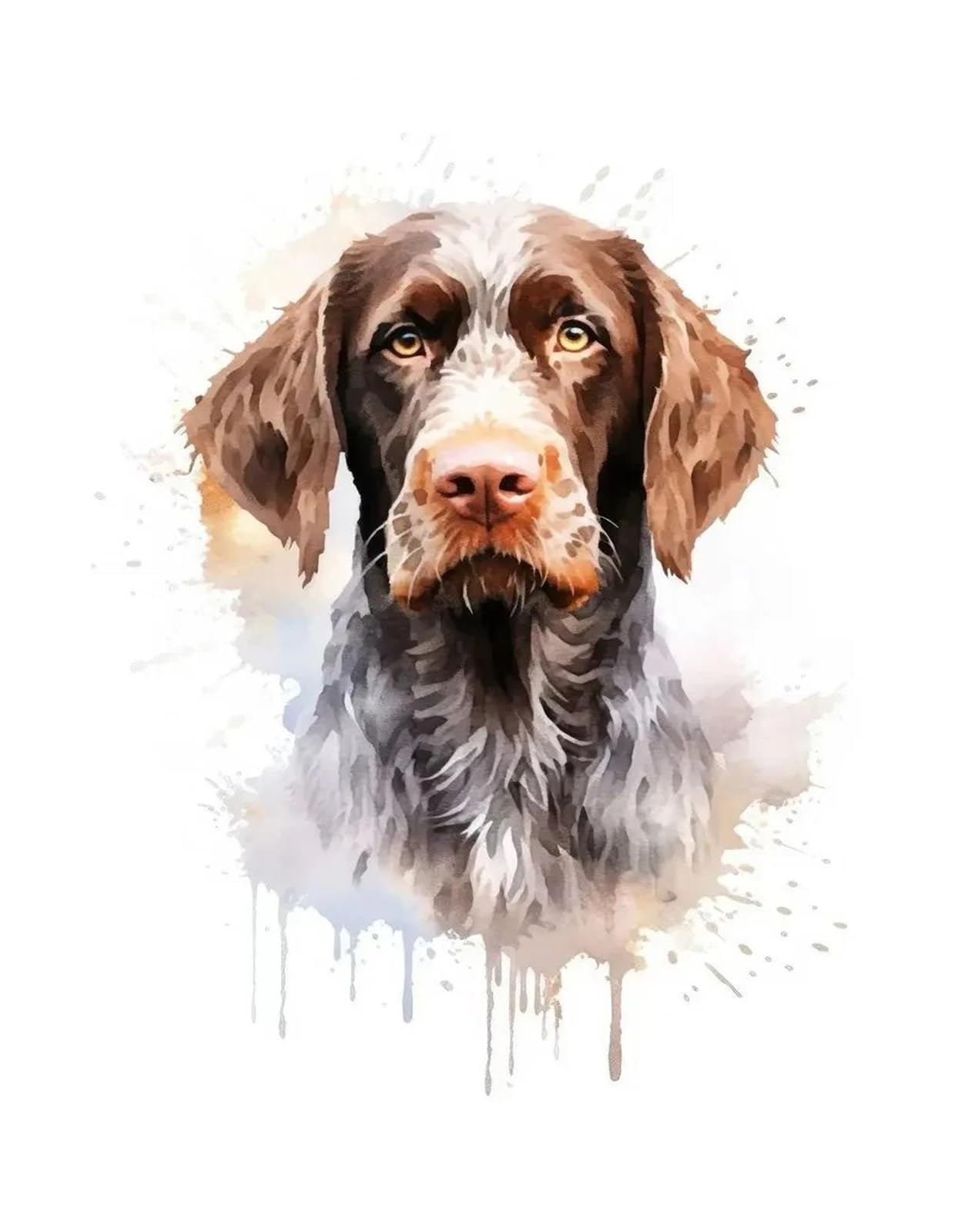 Peinture animaux de compagnie en toile, le cadeau parfait pour maîtres