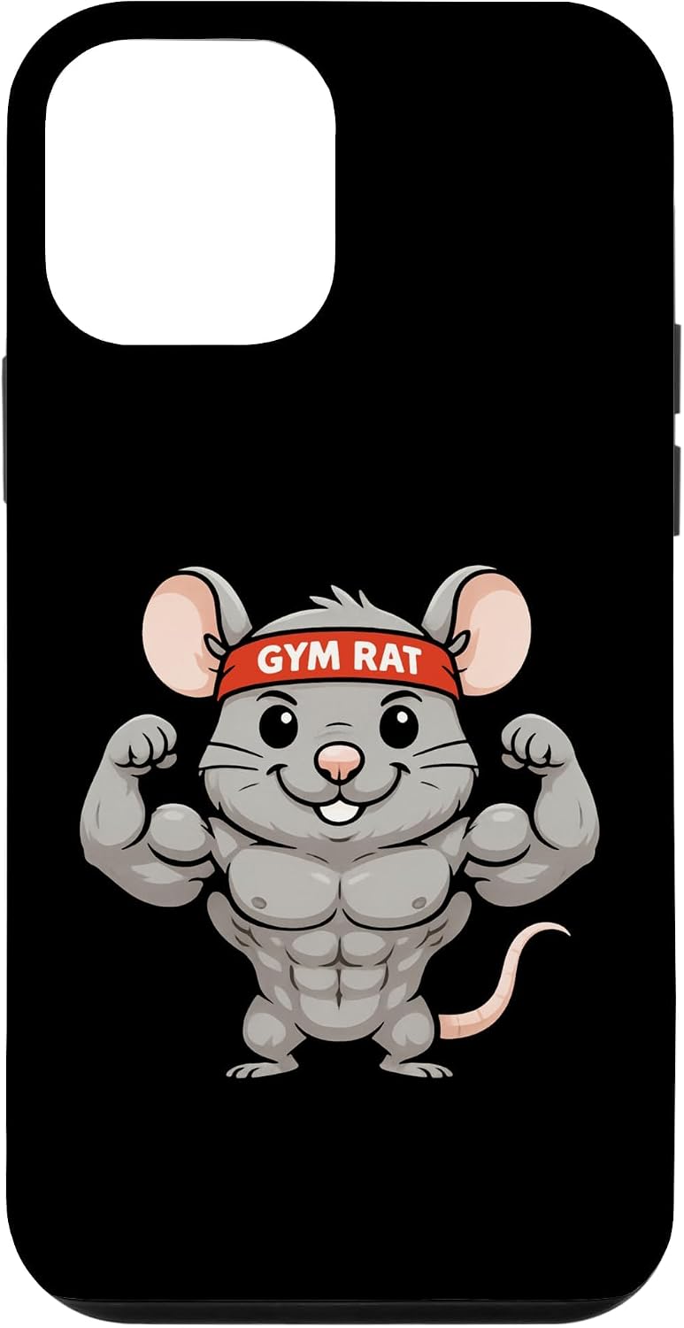 GYM Rat Exercise Workout Fitness Coach Gift Men Women Kids Case for iPhone 12 mini