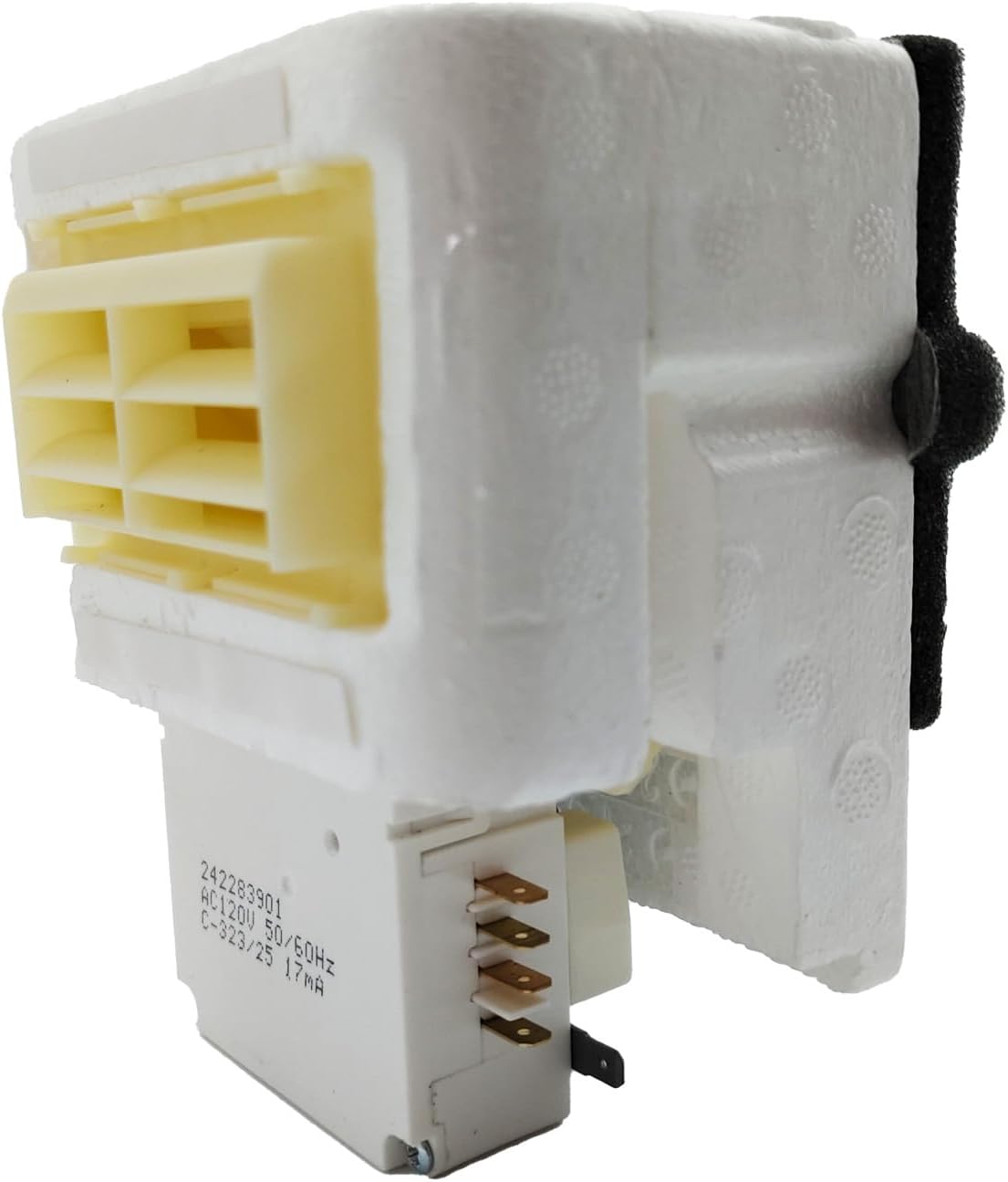 242303001 Air Damper Control Assembly&242278801 Refrigerator Thermistor Compatible with Frigidaire, Crosley, White, Refrigerator Damper Assembly replace 3016452 AP5788340 PS8746718 EAP8746718