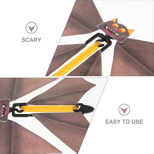 Miniatura 6 de Gadpiparty 10 piezas de murciélago volador transformación de mano mariposa murciélago volador murciélago volador murciélago de plástico divertido