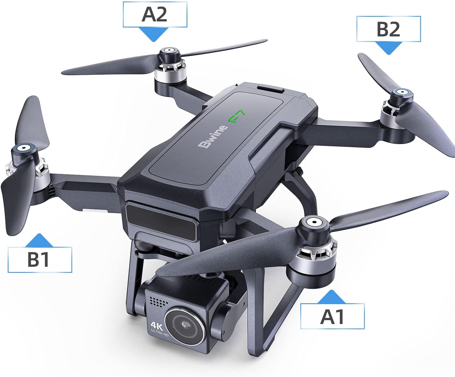 Bwine Drone Blades for Bwine F7+65W Universal Travel Adapter Kit for Drone,iPhone16/Pro,Galaxy S24