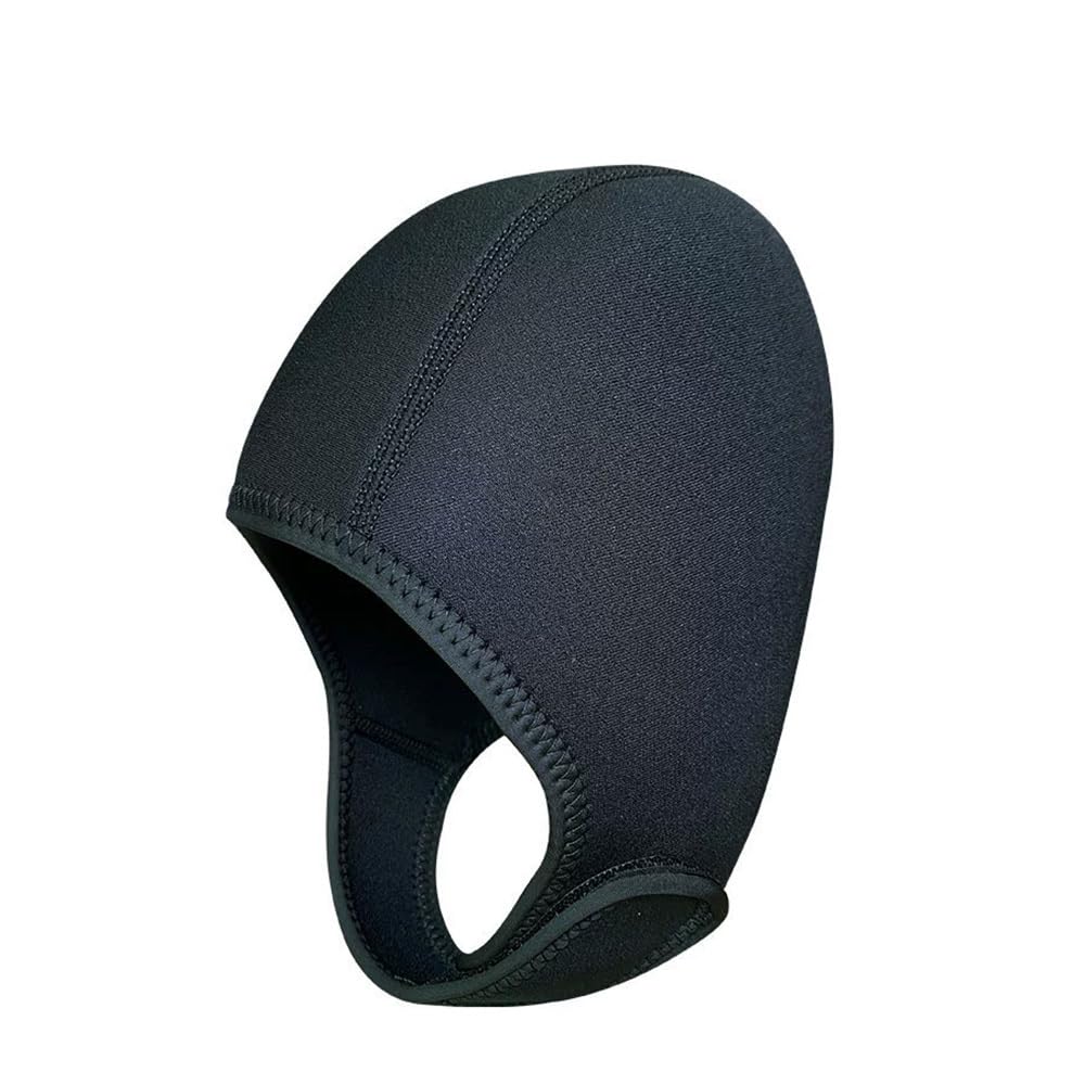 DONGKER Scuba Diving Hood Cap, 1 Stuck Neopren Neoprenanzug-Haube mit Kinnriemen, Thermo-Tauchhaube für Damen und Herren, Segeln, Wassersport