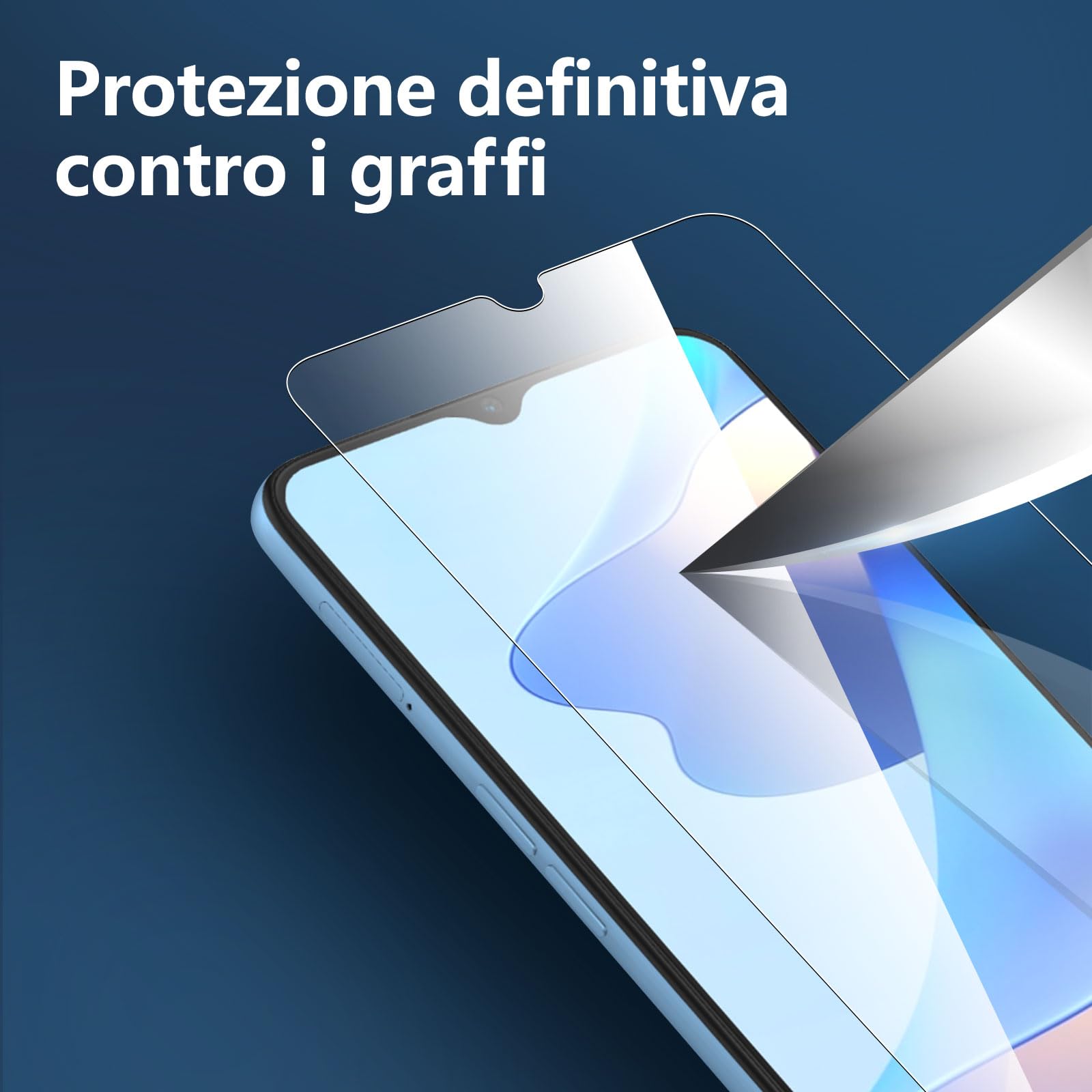 Termocoperte Moto 17 Custodia Morbida In Silicone Pellicola Vetro Temperato Per OPPO A16/A16s/A54s Cover Trasparente IPhone 15 - Foto 4