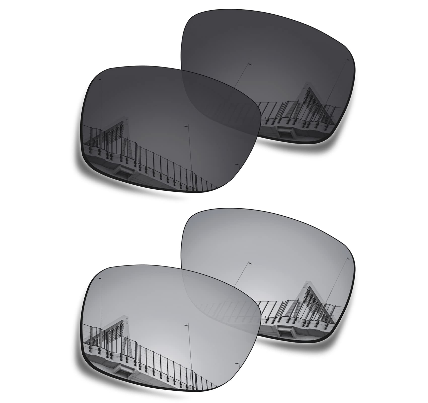 Well-aimedReplacement Lenses Compatible with Native Eddyline XD9088 Sunglasses - Value Pack 201