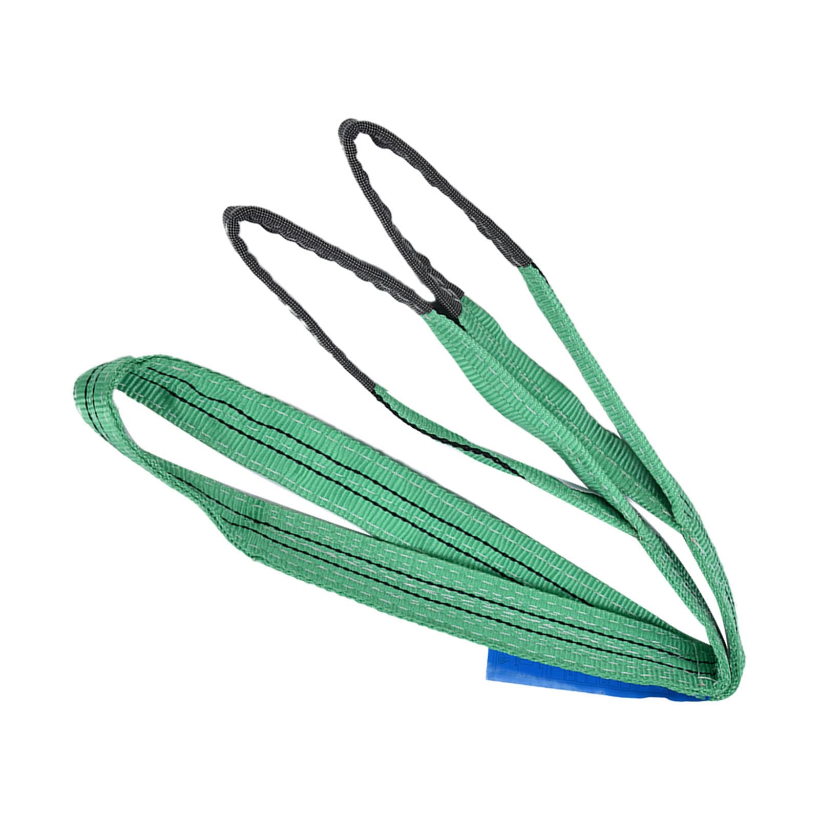 2T Load Capacity, Lifting Slings Straps Heavy Duty Flat for Ship Machines Web High GTH Polyester Colorful Webbing 3meter 9.84ft Ports 9.84 Ft (#3)