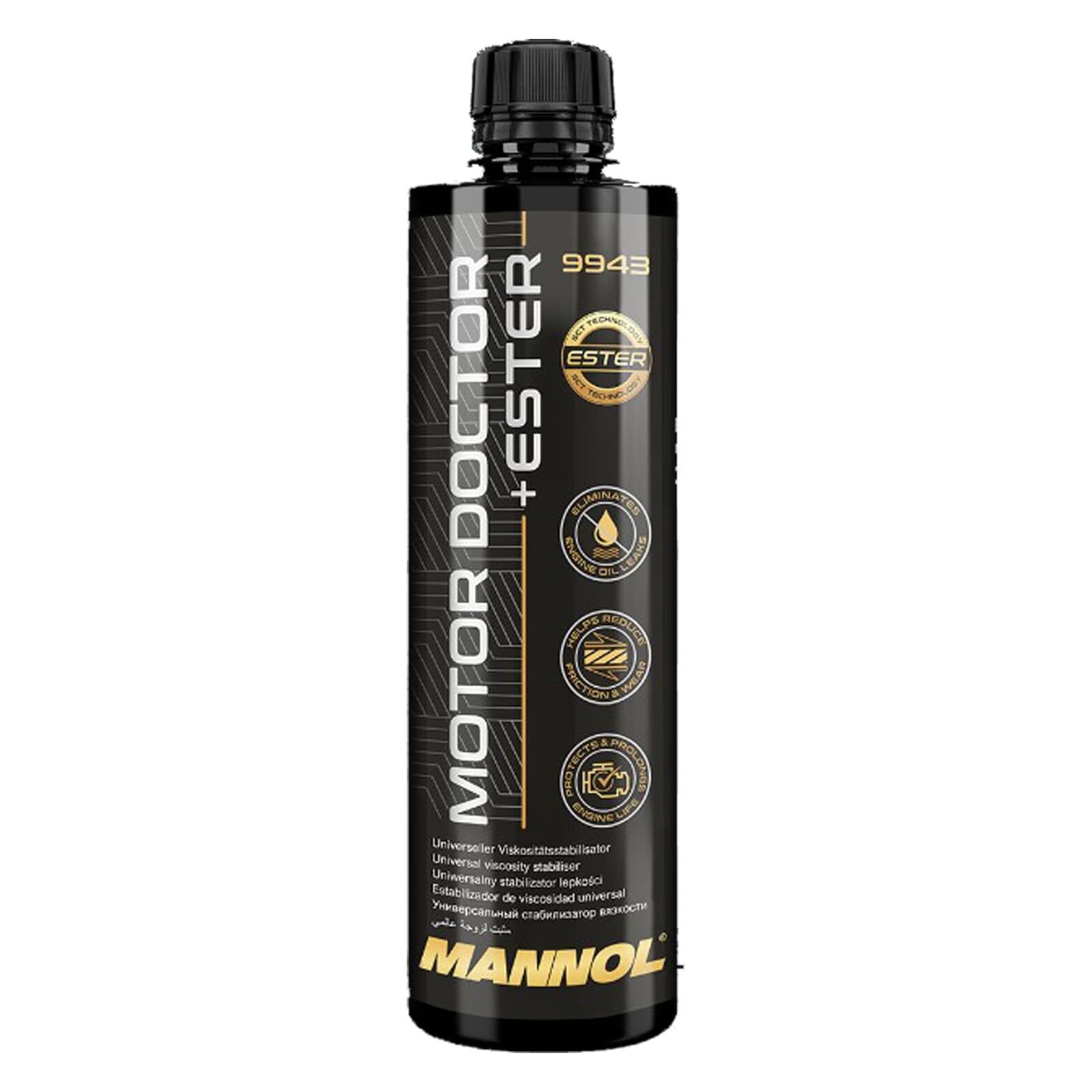 2x5L Mannol 5W30 Öl+2xMOTOR Doctor+Ester | SAE 5W-30 Mn 7707, Api Sn,