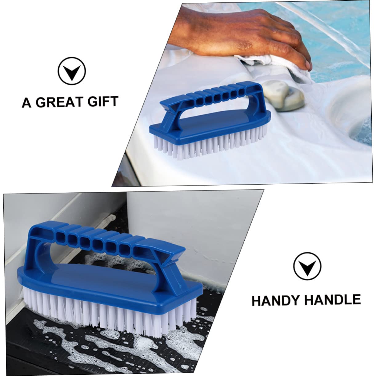 Lot De 3 Brosses De Nettoyage Ergonomiques pour Piscine pour Une pour Écoles Hôpitaux Hôtels 2 Pièces X 3