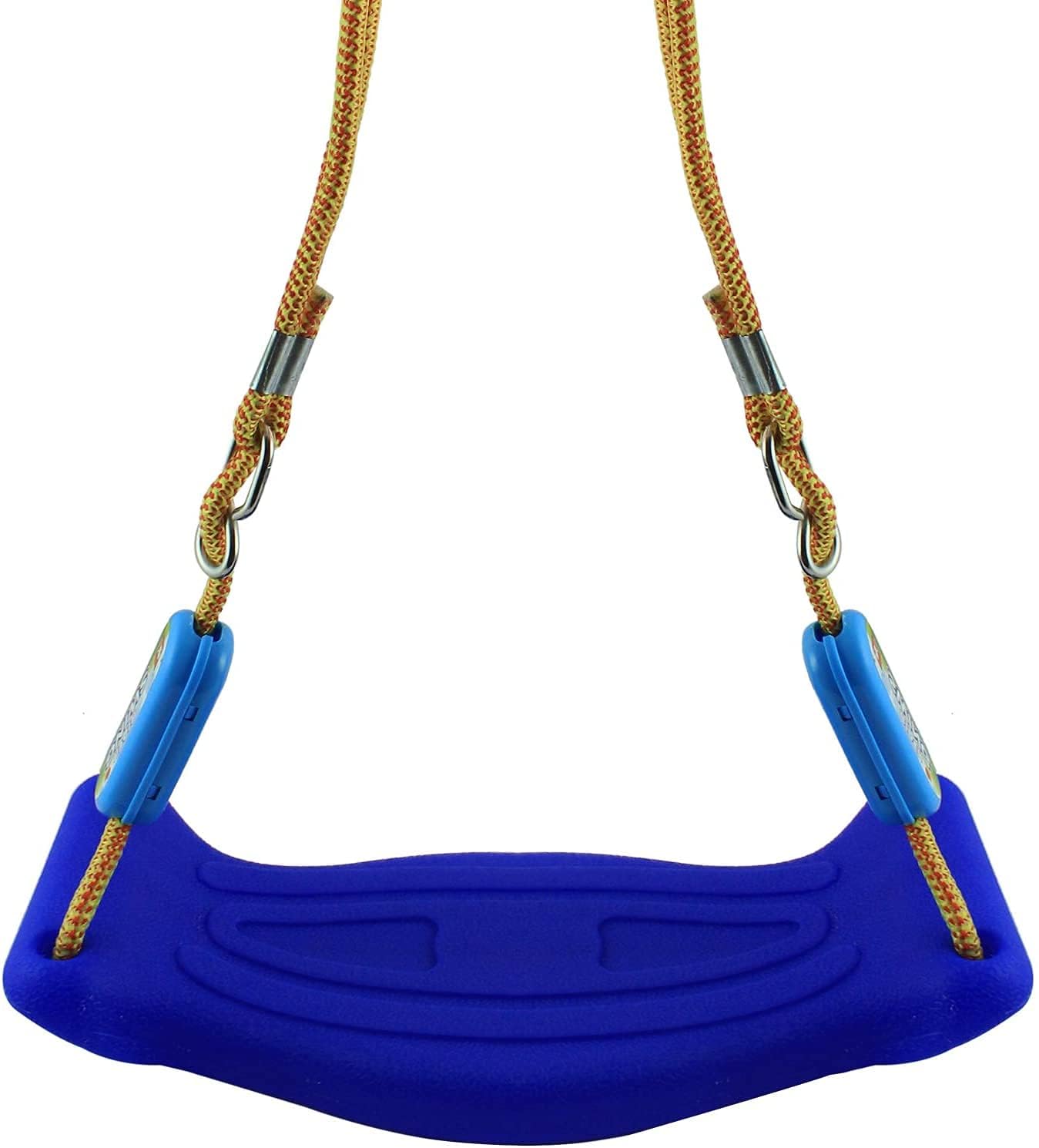 Adjustable Plastic Swing for Kids | Indoor & Outdoor Hanging Jhula | Strong Hand Grip Swing Seat for Boys & Girls 3+ Years | Height Adjustable Rope | Garden, Balcony & Home Use (Blue)-image-18