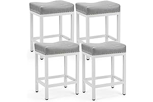 DUMOS 24 Inch Counter Stool Set of 4