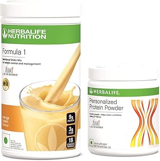 formula 1 Shake - 500g (Orange Cream) with Personalized Protein Powder - 200g