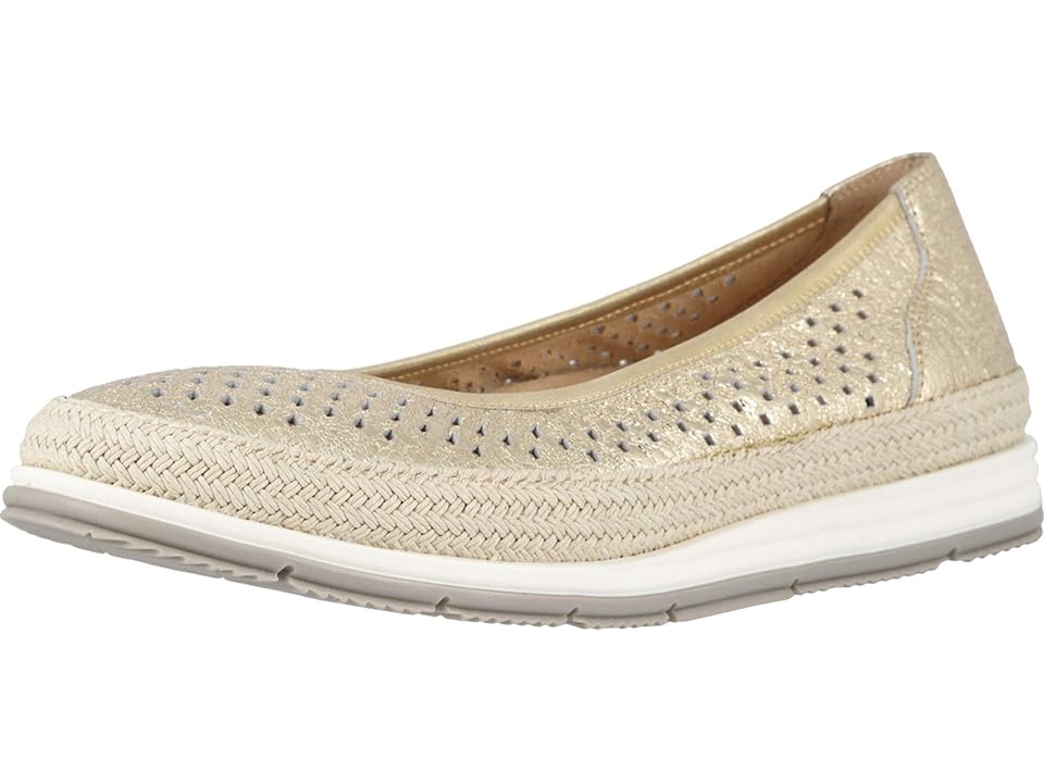 

Vaneli Quartz (Platino Peeble Metallic/Natural Rope/Metch Elastic) Women's Flat Shoes, Silver