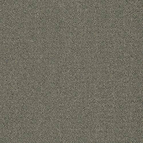Image of Mohawk Advance 24 inch x 24 inch Berber (Loop pile), 0.11 inch Pile Height, Carpet Tile, Nylon Fiber, Stone Color, (1 Tile)