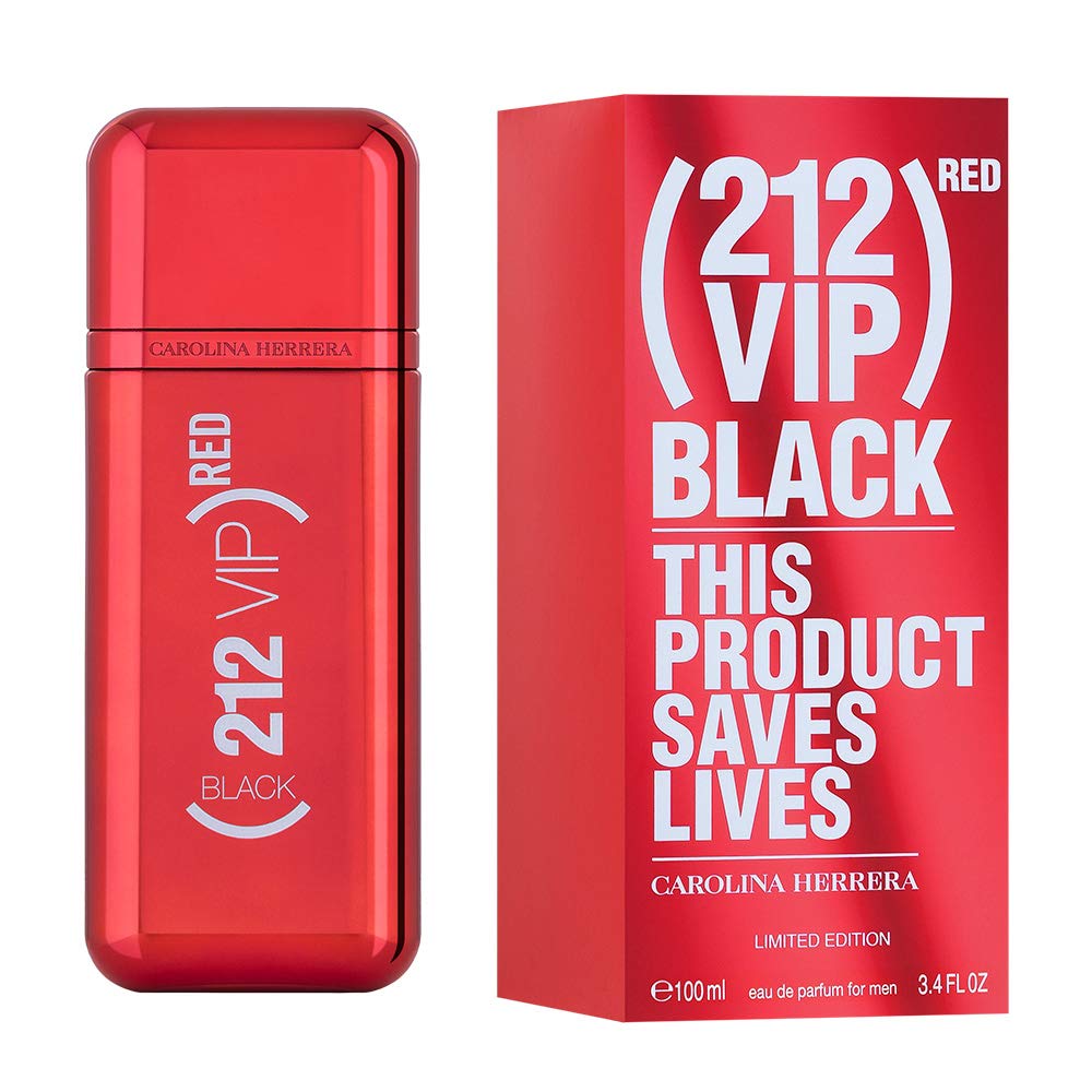 Amazon | キャロライナ ヘレラ 212 VIP ブラックレッド メン EDP SP