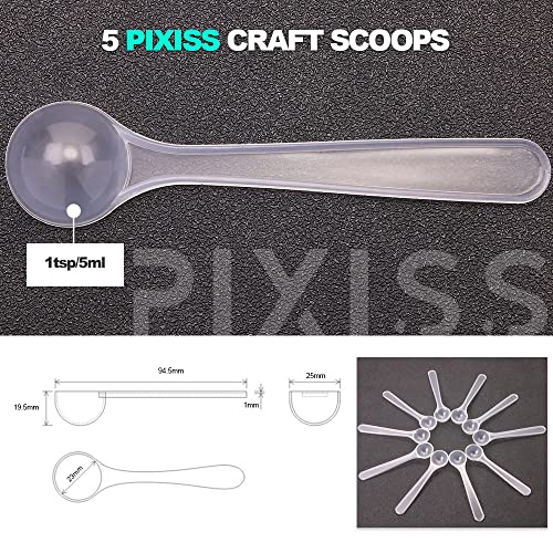 image for Generic Ranger Metallic Embossing Powder Set, Embossing Powder Spoons,