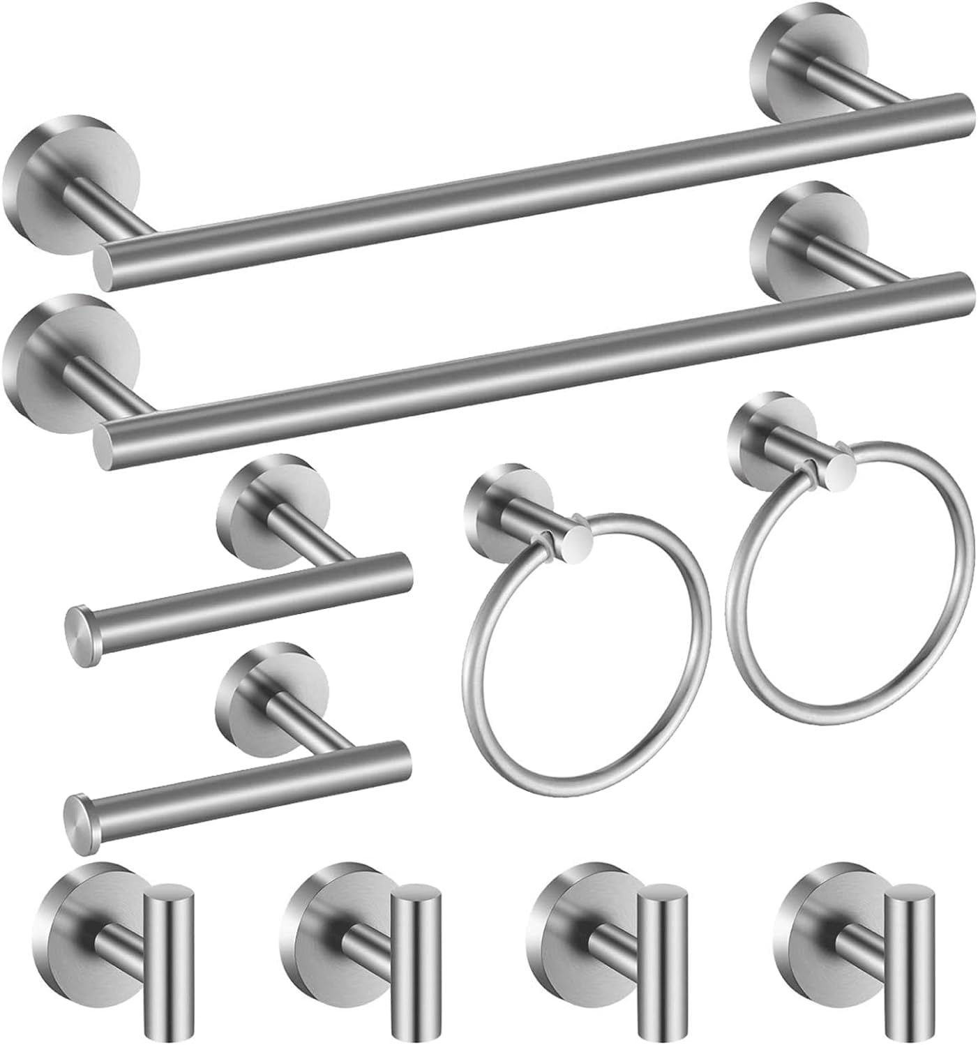 アルミフレーム扉 - ヴェント専用把手| 株式会社ニバス Hinmoodバスルームハードウェアセット 組み立て可能 27.5インチ つや消しニッケル