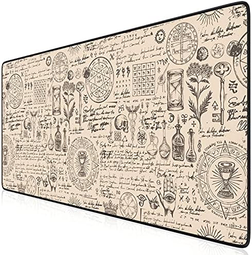 CSL - XXL Mauspad Gaming 900x400 mm - XXL Mousepad groß - Tischunterlage Large Size - verbessert Präzision und Geschwindigkeit - auch für Roccat Razer Logitech Maus und Tastatur -
