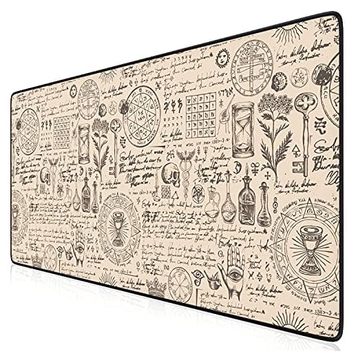 CSL – Tappetino per mouse XXL 900 x 400 – Office Mousepad – controllo preciso del mouse migliora la velocità e la precisione – Tenuta stabile – Lavabile – Sottomano per ufficio e casa