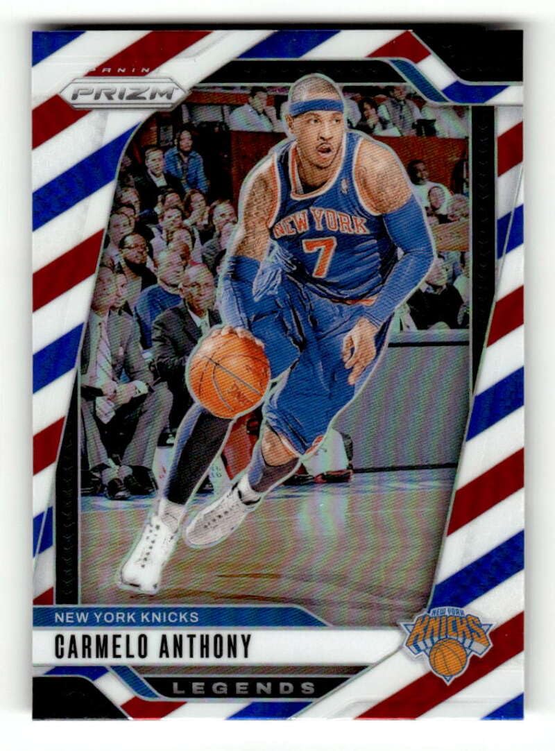 Amazon.com: 2024-25 Panini Prizm Prizms Red White and Blue #285