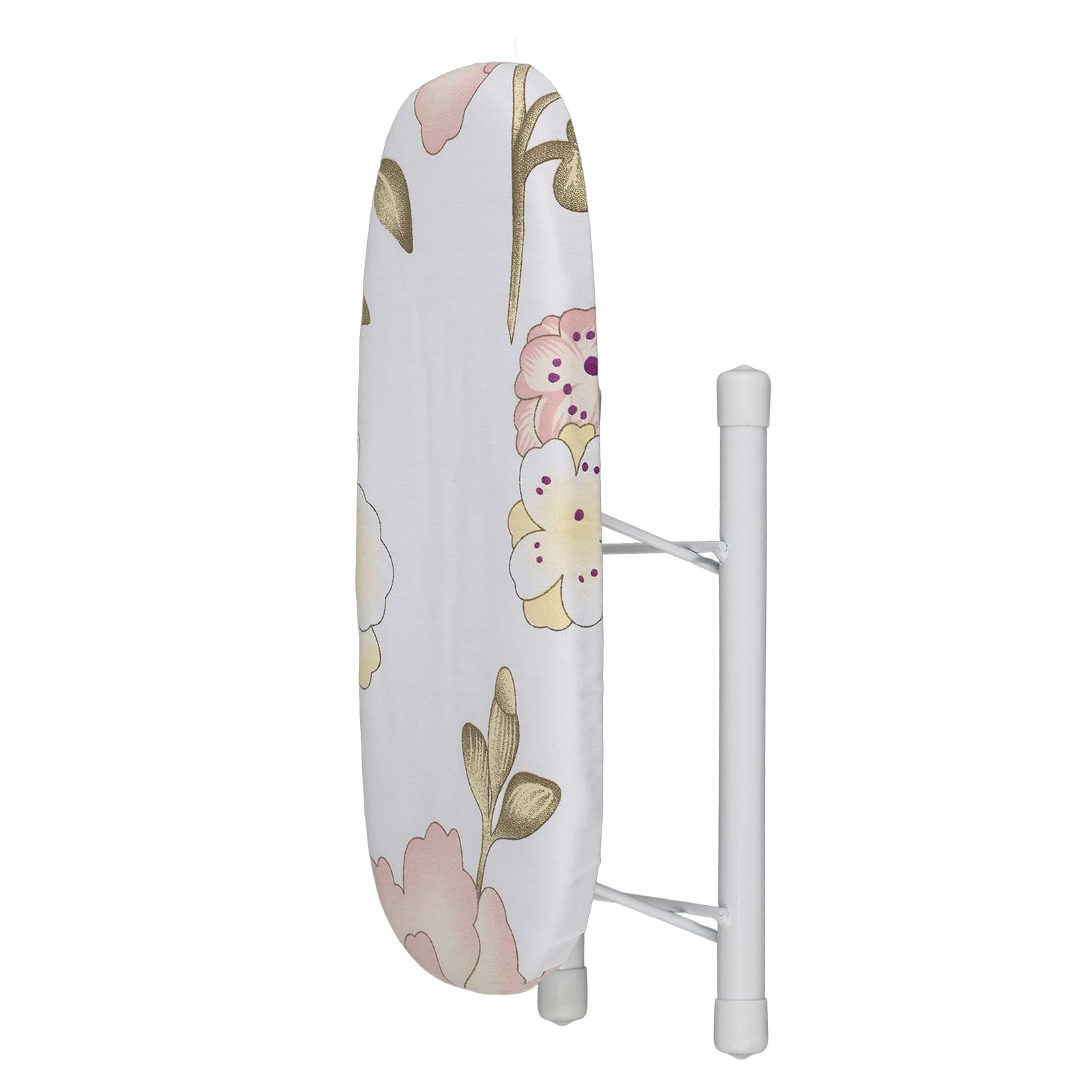 Yctze Mini Tabla de Planchar Plegable para Viajes y Hogar con Funda Extraíble y Resistencia a Altas Temperaturas (peonía)