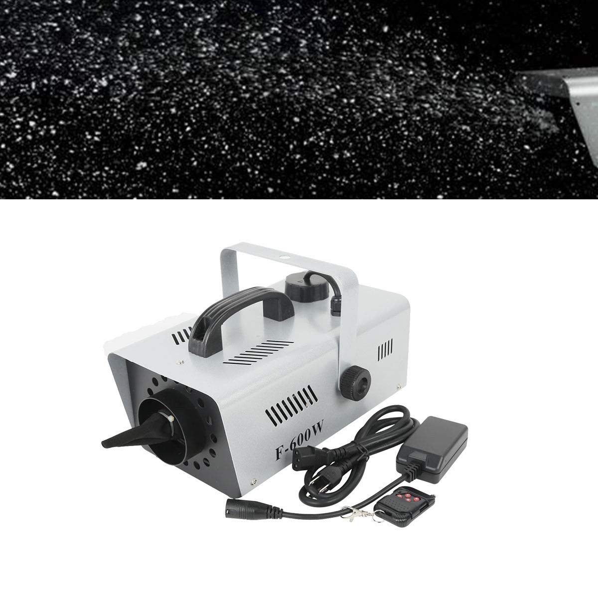 Buy 600W Snowflake Flake Effect Stage Show DJ Party Snow Machine Remote