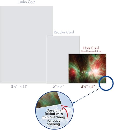 Miniatura 7 de The Best Card Company - Caja de 10 tarjetas para todas las ocasiones en blanco (4 x 5.12 pulgadas) - Tarjetas de paisaje escénico surtidas -