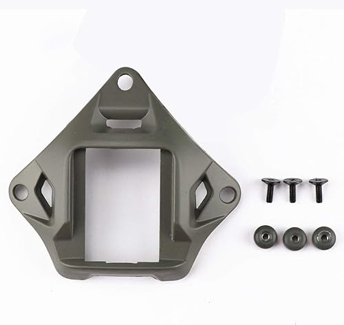 Miniatura 5 de Casco táctico NVG montaje Shroud acero deportes cámara soporte base para ACH MICH OPS-Core FAST casco