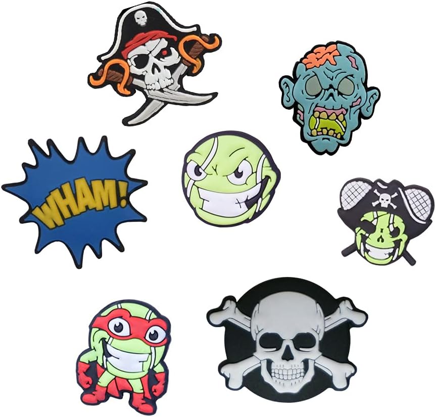 Racket Expressions Comic Book Tennis Dampener 2 & 5 Packs