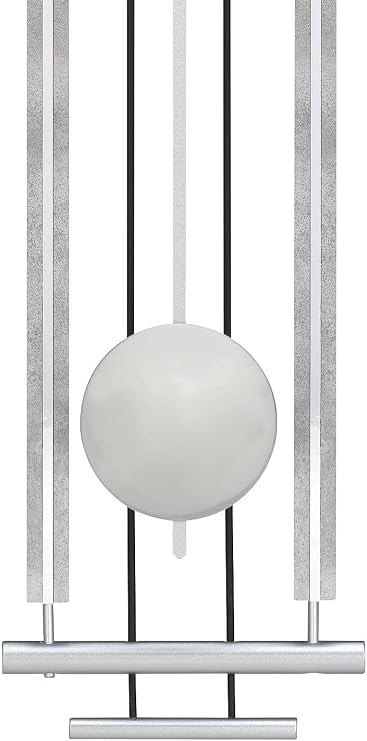 AMS 7018 Pendulum Clock Wall Clock with Westminster Hammer Mechanism and Bim Bam Hammer Mechanism