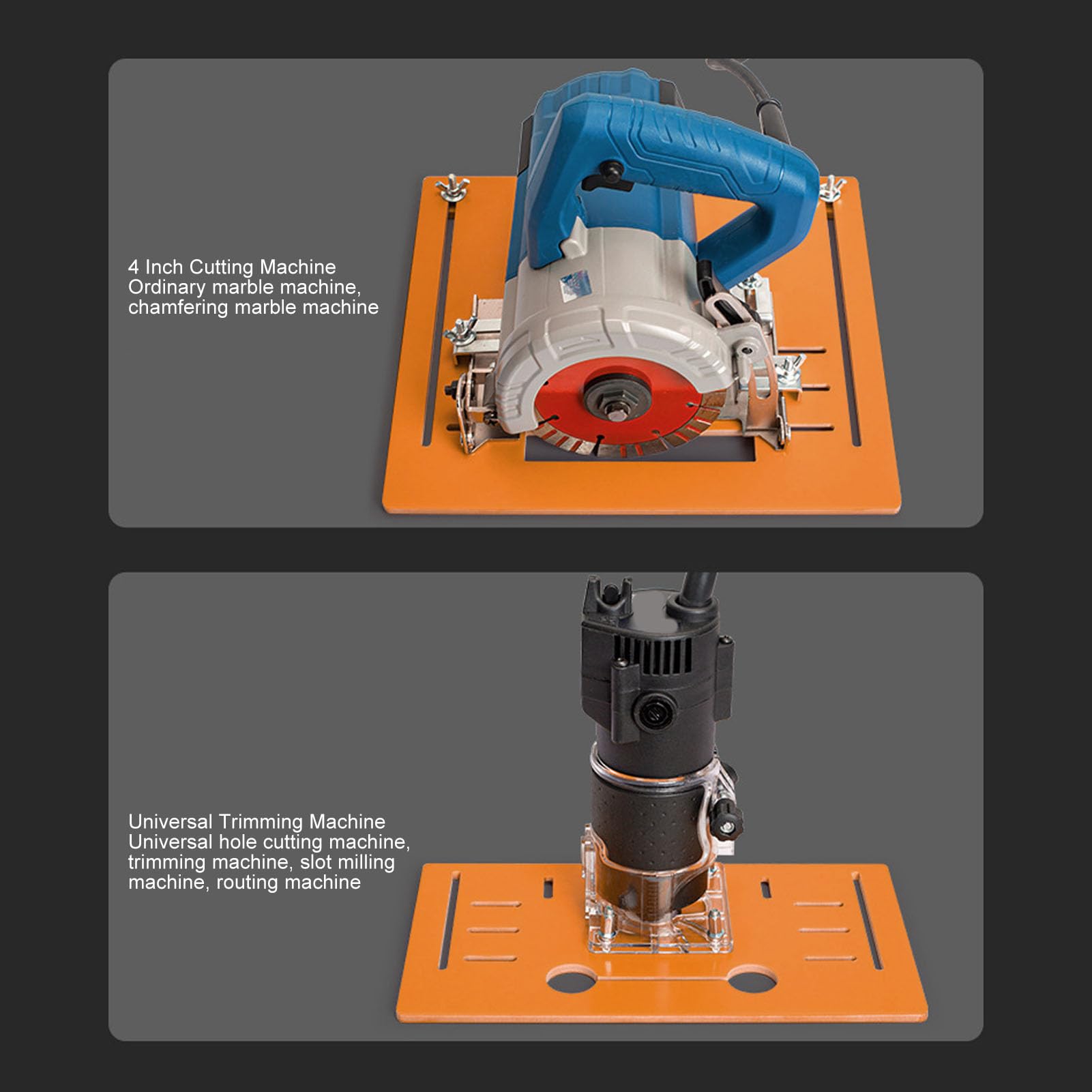 Base Per Fresatrice Legno 2 In 1 - Guida Per Scanalature E Fissaggi Invisibili