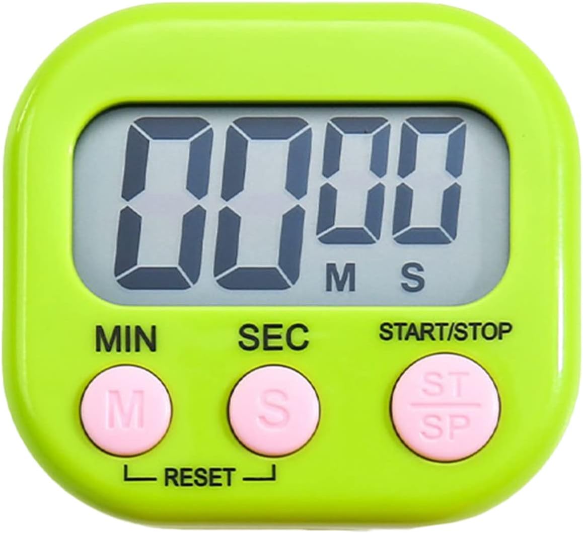 Digital Kitchen Timer, Large Display Loud Ring Magnetic Countdown Timers for Cooking,Gym Timer for Exercise,Study,Cooking,Baking,Classroom