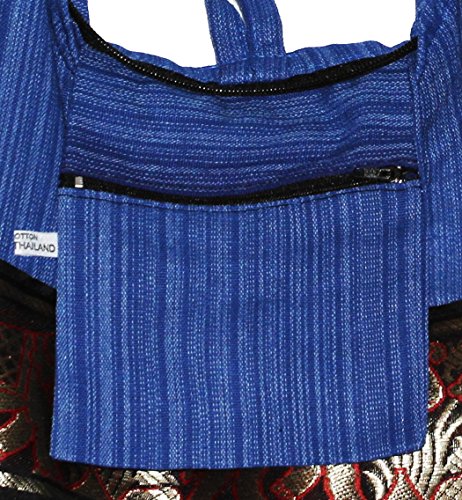 Image of Elephant Stripe Bohemian Hipster Hobo Boho Hippie Crossbody Bag