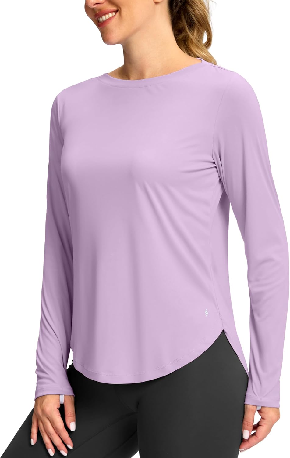 Soothfeel Women's Sun Shirts UPF 50+ UV Protection Lightweight Quick Dry SPF Long Sleeve Workout Hiking Tops Outdoor Clothing