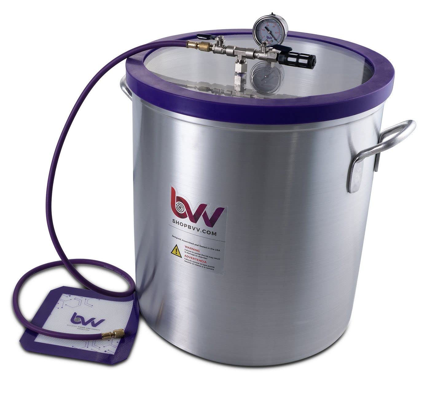 BVV Best Value Vacs 15 Gallon Aluminum Vacuum Chamber