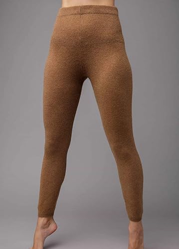 Brown wool leggings Clearance