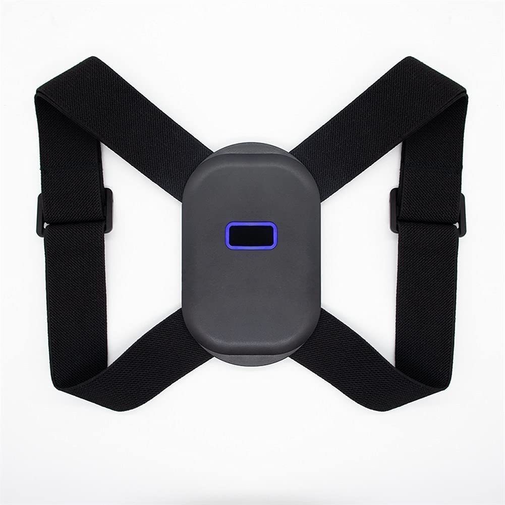 Correttore posturale Supporto elettronico Intelligente Regolabile per la Schiena Cintura di Supporto per tutore Intelligente Correzione della Cintura per Allenamento per Le Spalle Facile da