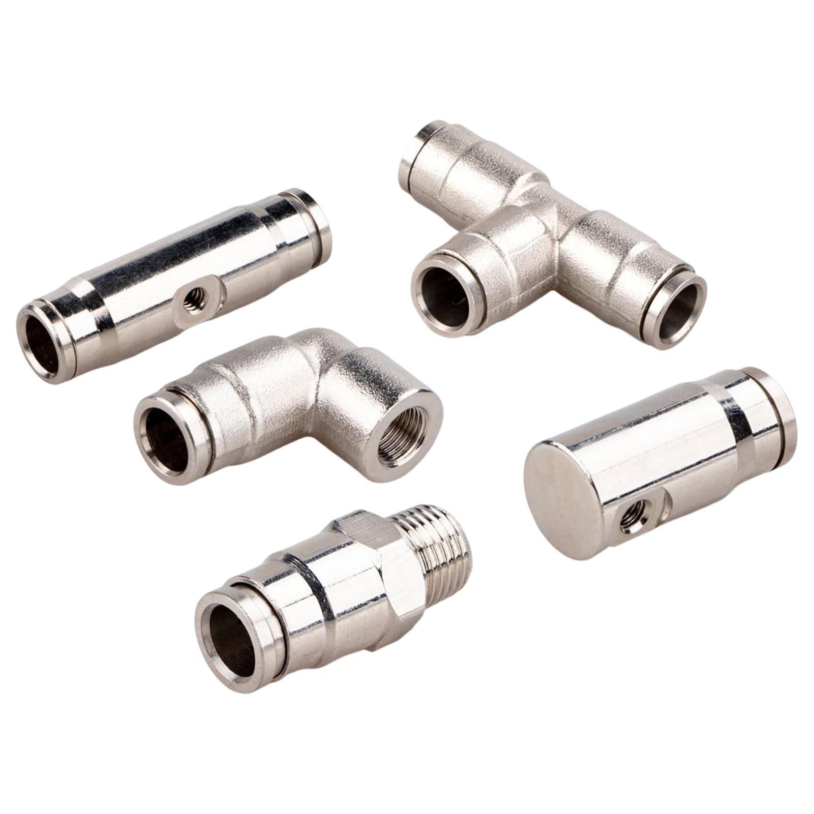 Codo dispensador de refrigeración para terrazas con conector deslizante de latón duradero