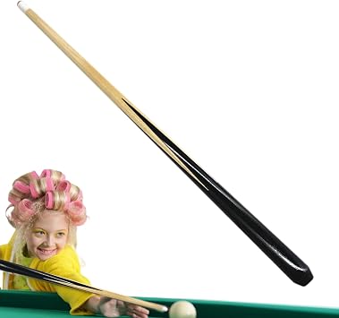 Two Piece Hardwood Billiard Cue - Kids Practice Billiard Cue, 36" Short Pool Cue | Pool Cue Sticks for Juniors, Small Billiard Cues, Pool Table Cue Sticks, Short Hardwood Pool Cues, Kids Billiard