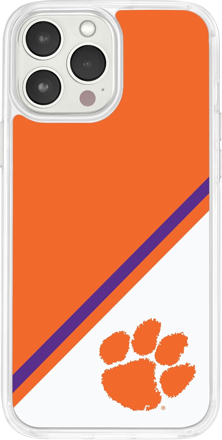 Affinity Bands Clemson Tigers HD Phone Case Compatible with MagSafe Apple iPhone 12 Pro (Champion Series)