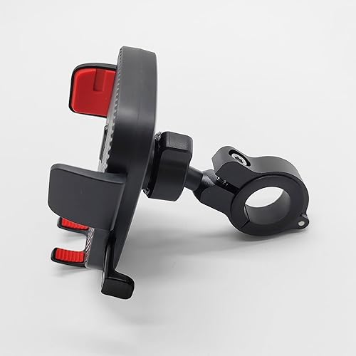 Miniatura 8 de Soporte de teléfono para bicicleta, soportes de teléfono para motocicleta, base de montaje de aleación de aluminio, soporte para teléfono celular