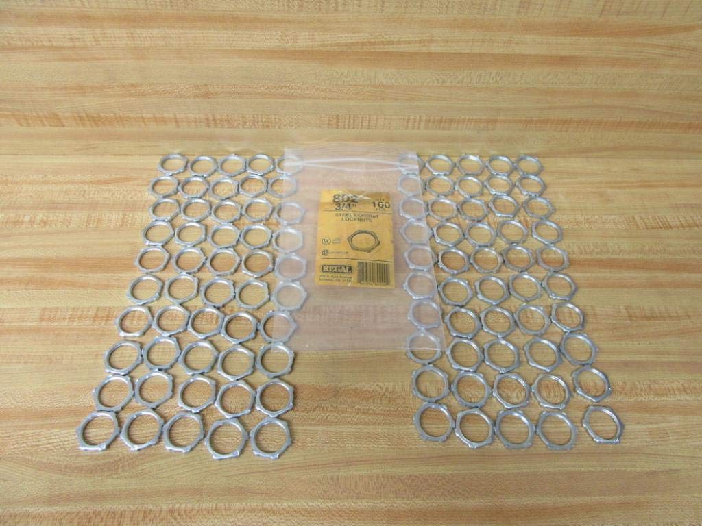 Regal 802 3/4" Steel Conduit Locknuts (Pack of 100)