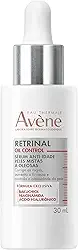 Avène Retrinal Oil Control Sérum Facial Anti-Idade, Antioleosidade para Peles Mistas e Oleosas, com Bakuchiol, Niacinamida e Ácido Hialurônico. Menos rugas e mais firmeza, 30 ml