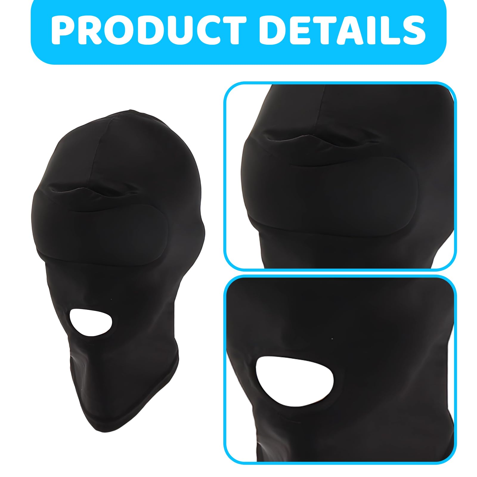 EujRcf 2 Pcs Full Cover Hood Mask - Image 3
