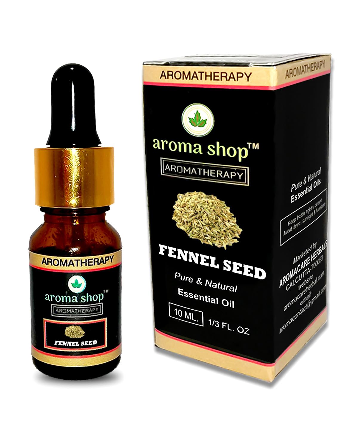 Aromashop Aromatherapy FENNELSEED Pure & Natural Essential Oil (50ML)