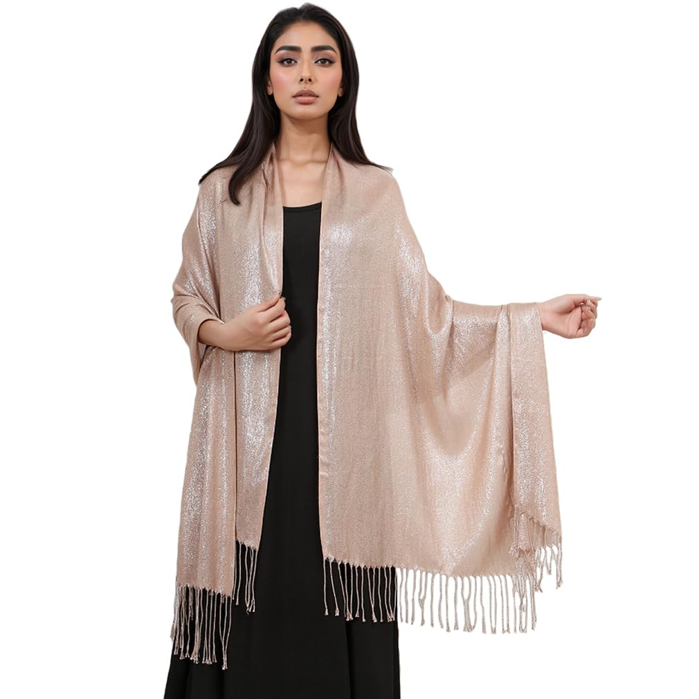 LMVERNA Feminino Xale De Pashmina Champanhe E Xales Para Vestido