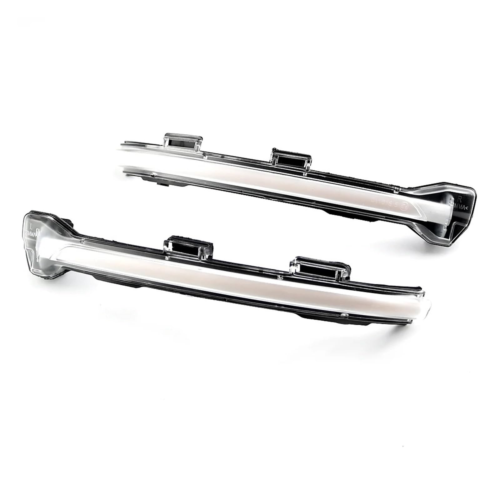 Indicatore Di Direzione Dinamico Per Golf 7 MK7 7.5 Per GTI R Sportsvan Per Touran L II 2 Pezzi Indicatore Direzione Dinamico Specchietto Laterale A LED Laterale Destro(Crystal white)